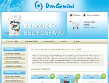 Tablet Screenshot of obchod.dongemini.cz